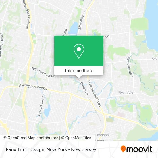Faux Time Design map