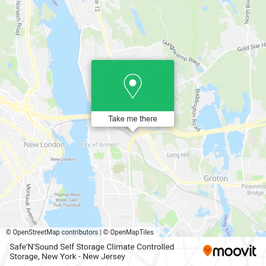 Safe'N'Sound Self Storage Climate Controlled Storage map