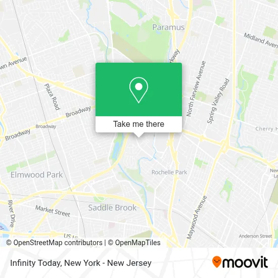 Infinity Today map