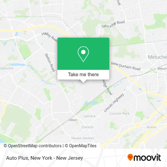 Auto Plus map