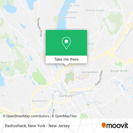 Radioshack map