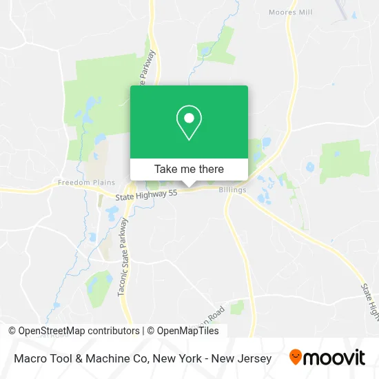 Macro Tool & Machine Co map