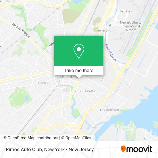 Rimos Auto Club map