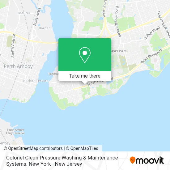 Colonel Clean Pressure Washing & Maintenance Systems map