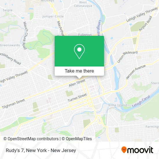 Rudy's 7 map