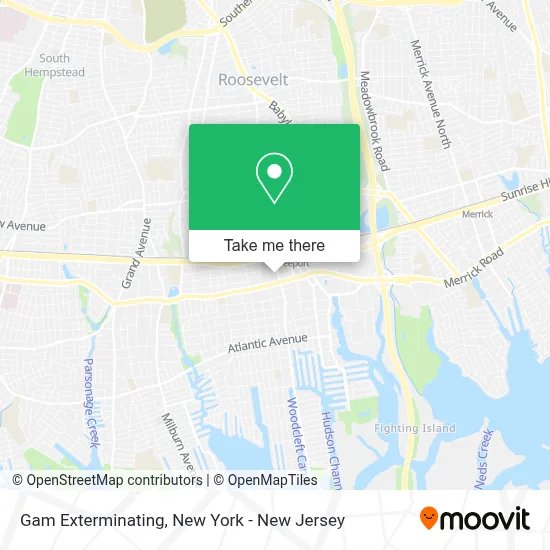 Gam Exterminating map