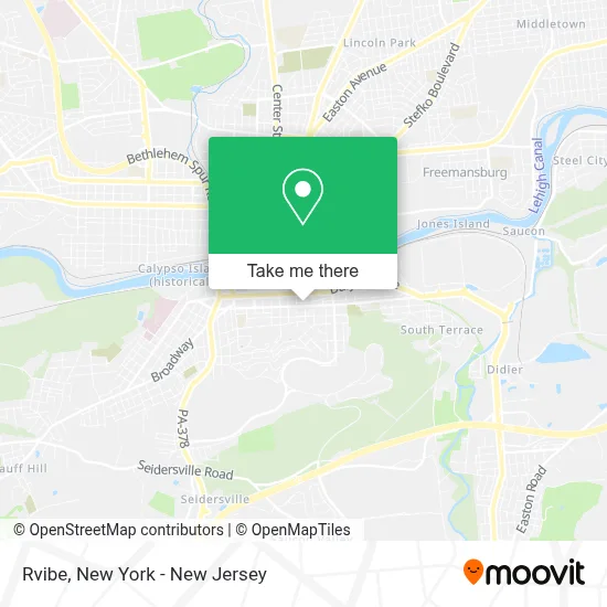 Rvibe map
