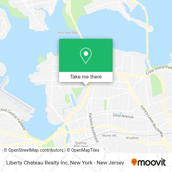 Liberty Chateau Realty Inc map