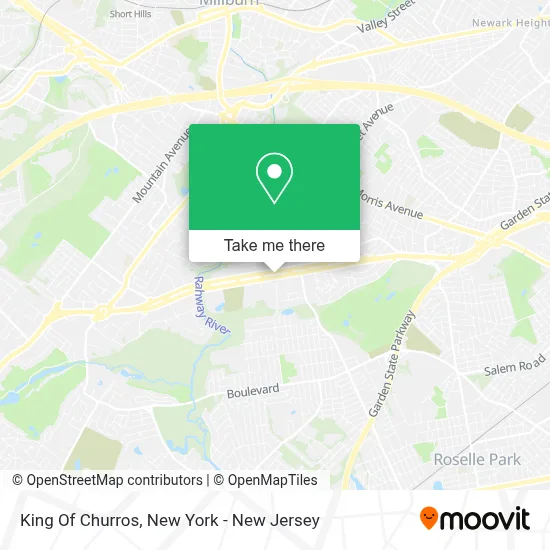 King Of Churros map