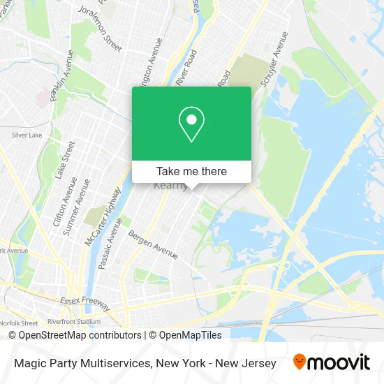 Magic Party Multiservices map
