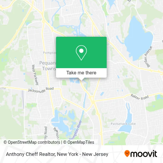 Anthony Cheff Realtor map