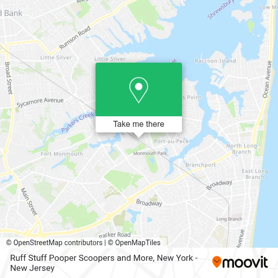 Ruff Stuff Pooper Scoopers and More map