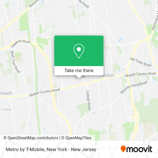 Metro by T-Mobile map