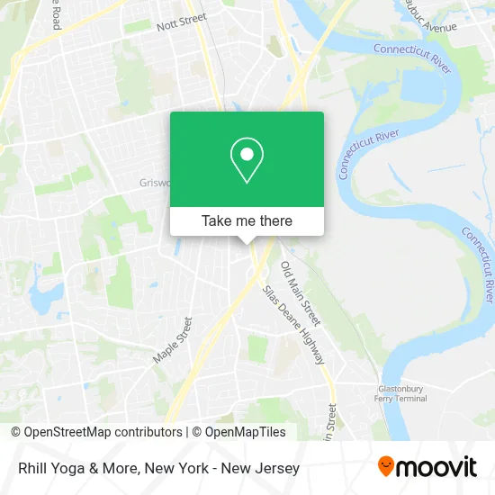 Rhill Yoga & More map