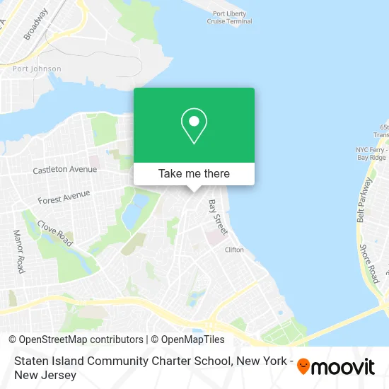 Staten Island Community Charter School map