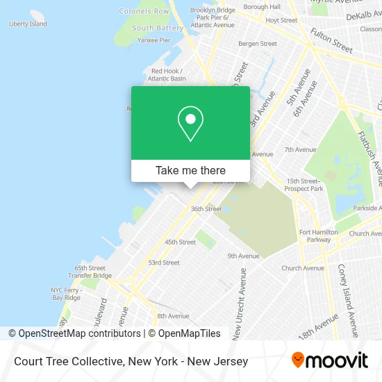 Court Tree Collective map