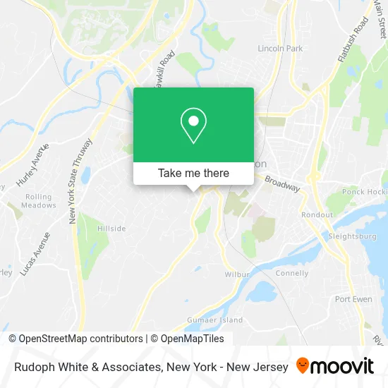 Rudoph White & Associates map