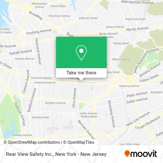 Rear View Safety Inc. map
