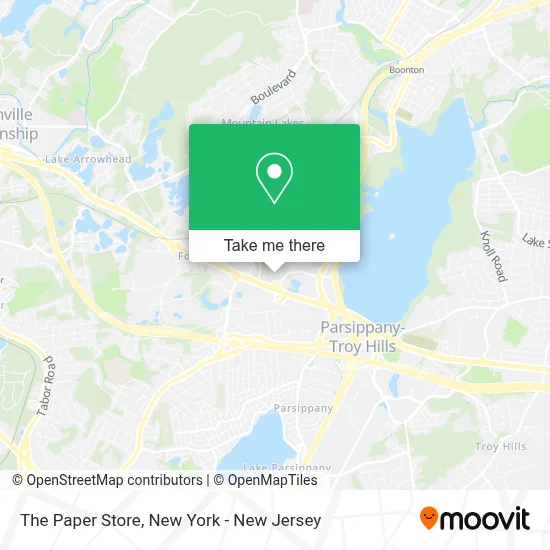 The Paper Store map