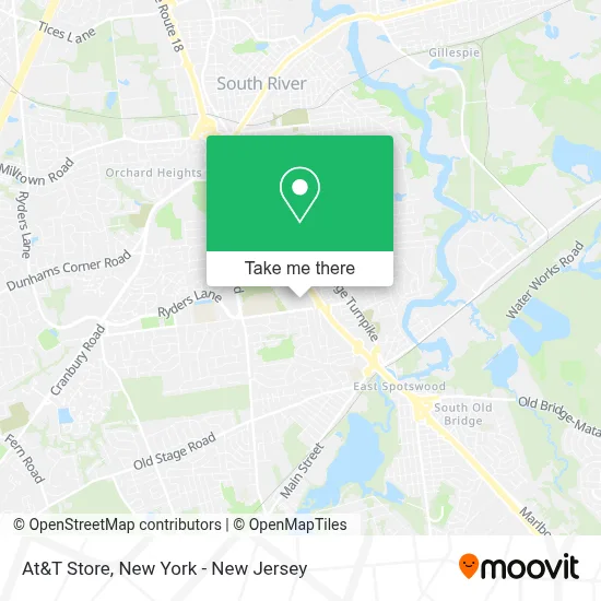 At&T Store map