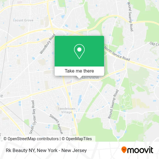 Rk Beauty NY map