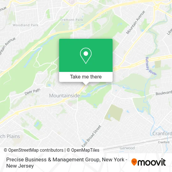 Precise Business & Management Group map