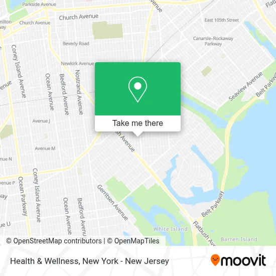 Health & Wellness map