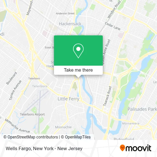 Wells Fargo map