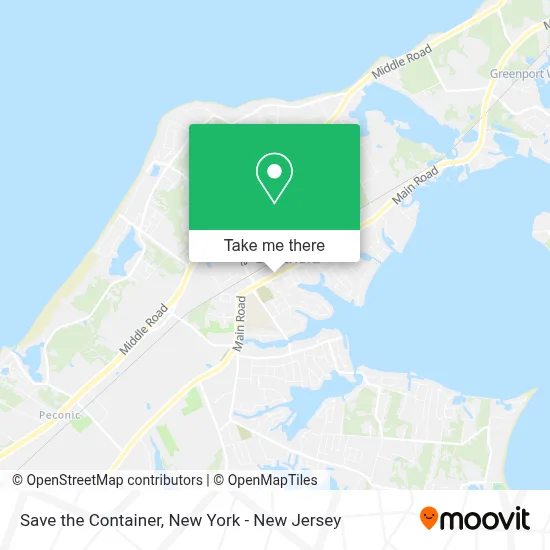 Save the Container map