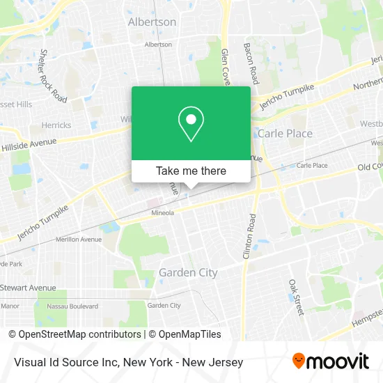 Visual Id Source Inc map