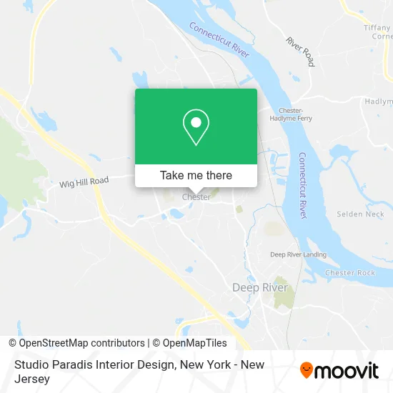 Studio Paradis Interior Design map