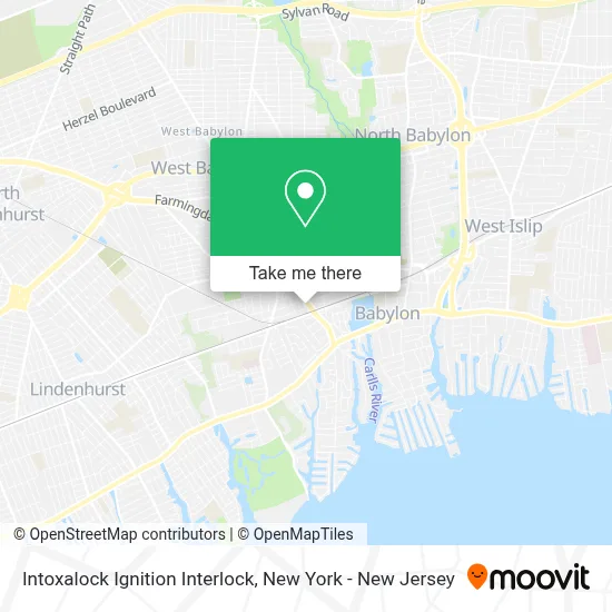 Intoxalock Ignition Interlock map