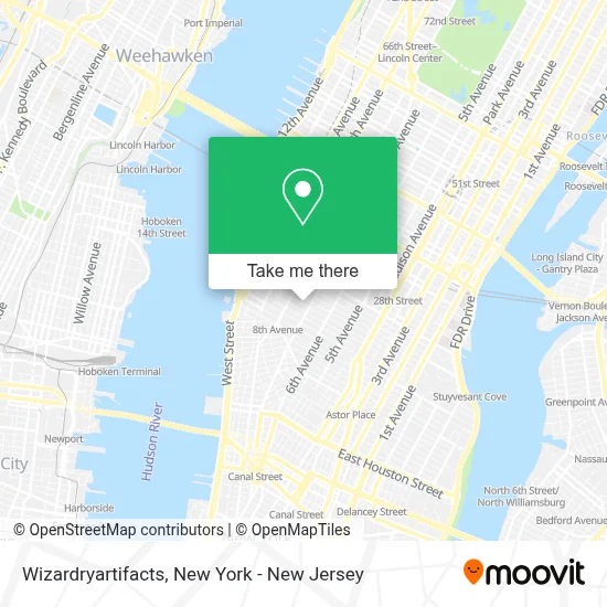 Wizardryartifacts map