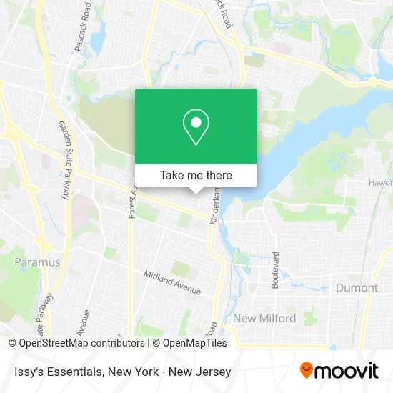 Issy's Essentials map