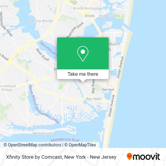 Xfinity Store by Comcast map