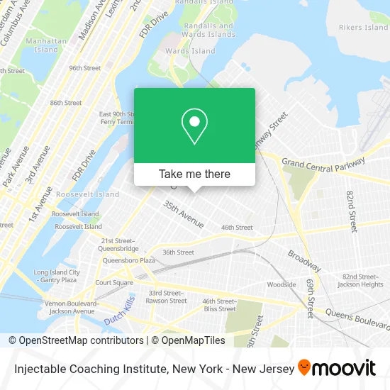 Injectable Coaching Institute map