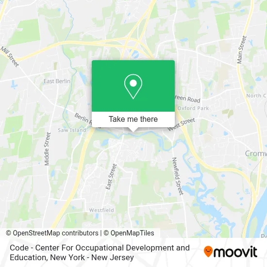 Code - Center For Occupational Development and Education map