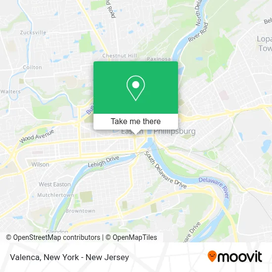 Valenca map