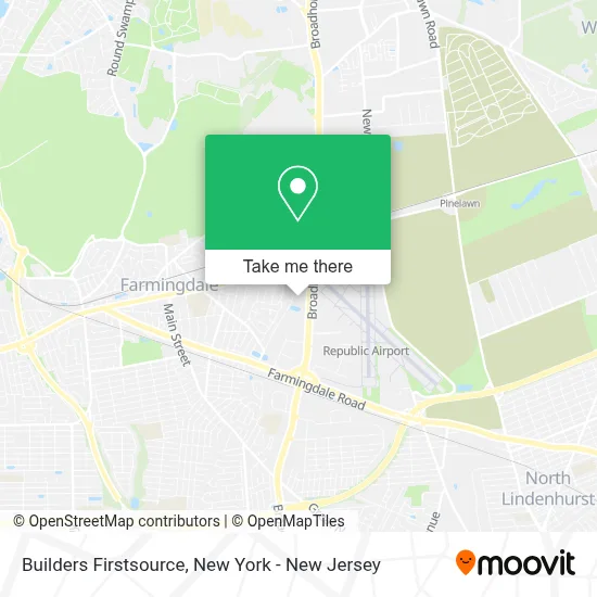 Builders Firstsource map