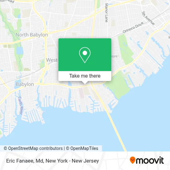 Eric Fanaee, Md map