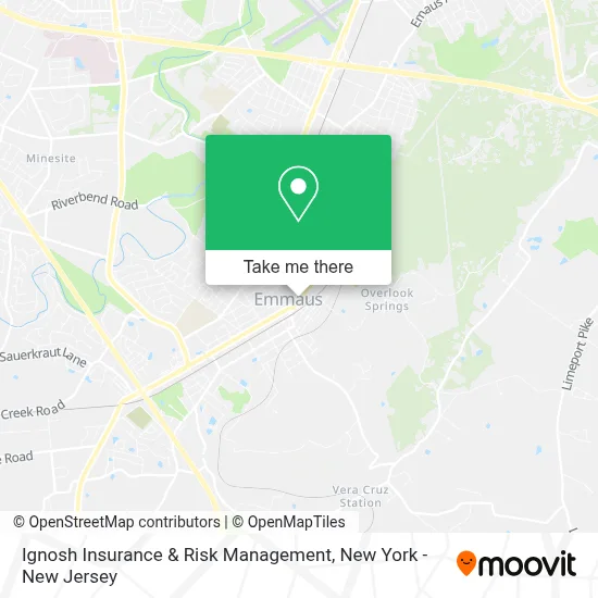 Ignosh Insurance & Risk Management map