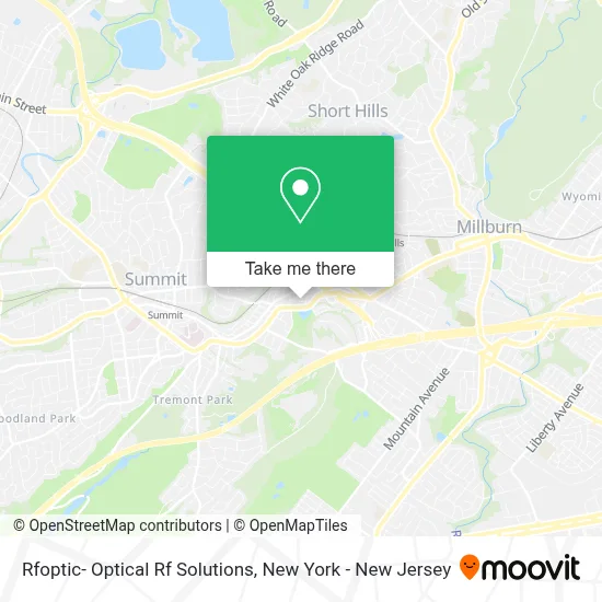 Rfoptic- Optical Rf Solutions map