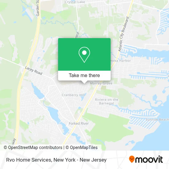Rvo Home Services map