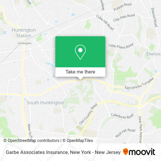 Garbe Associates Insurance map