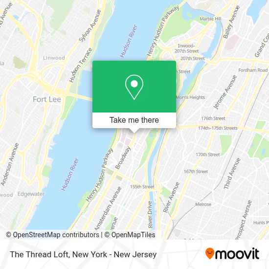 The Thread Loft map