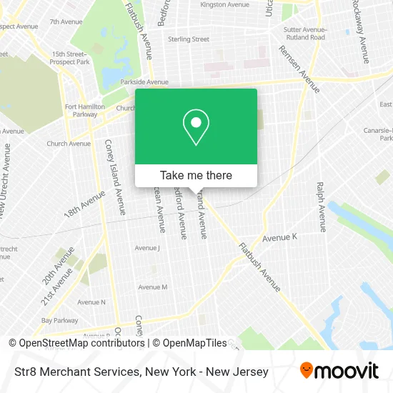 Str8 Merchant Services map