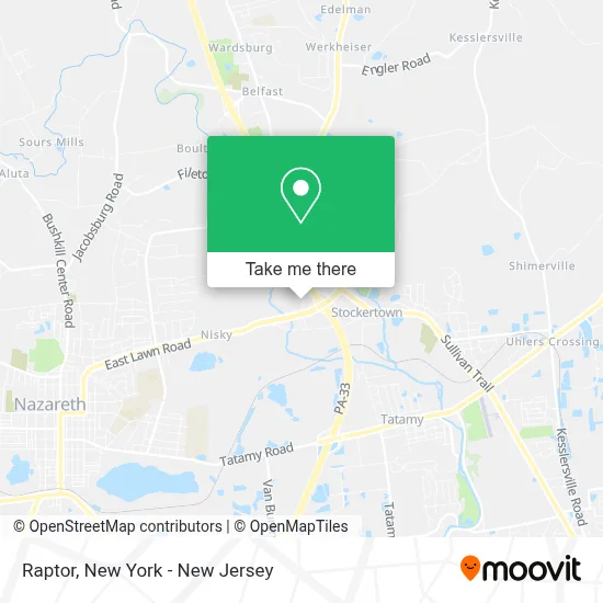 Raptor map
