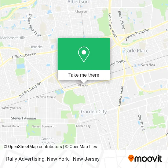 Rally Advertising map