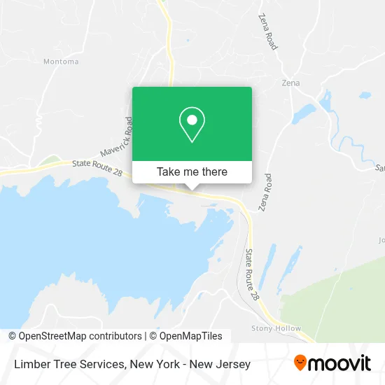 Limber Tree Services map