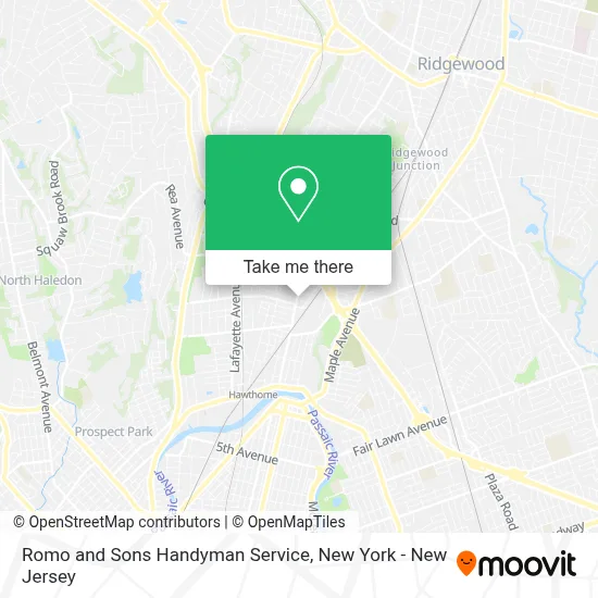 Romo and Sons Handyman Service map